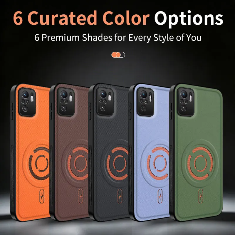 For Xiaomi Poco M5s Case Xiaomi Poco M5s Cover Phone Case Luxury Magnetic Silicone ShockProof Protective Back Cover Coque