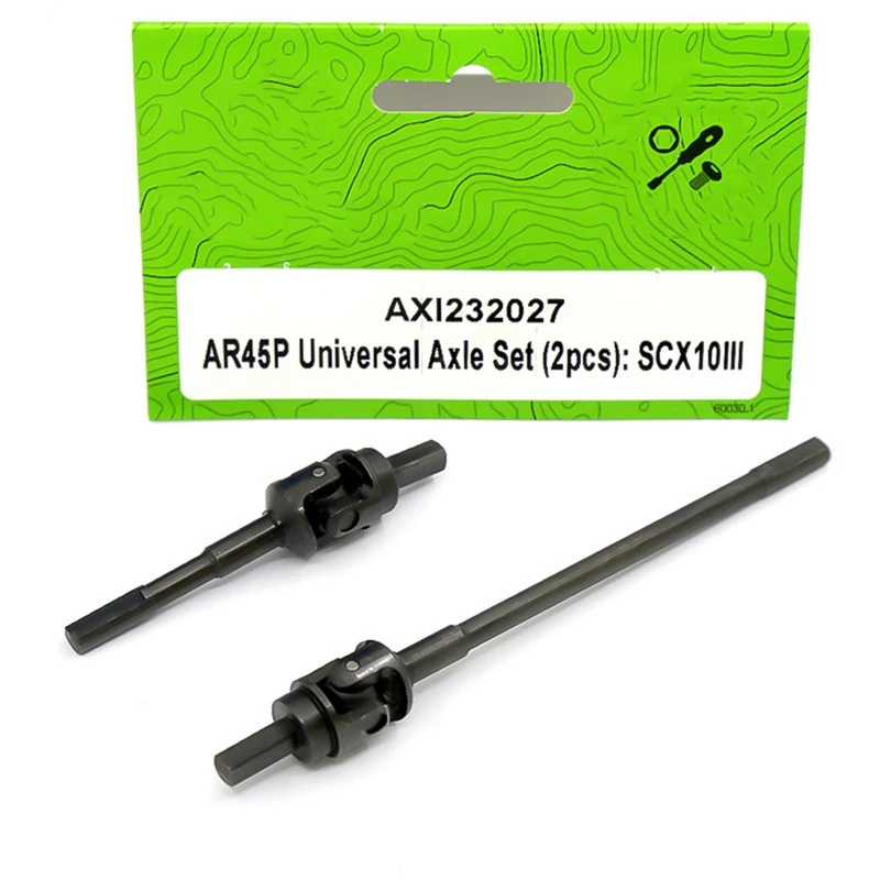 For Axial Scx10 III Simulation Model Car Universal Joint AXI03007 Reinforced CVD Before Steel Accessories Kit