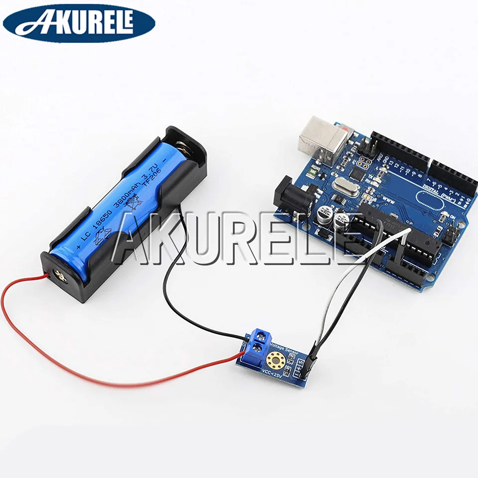 Smart Electronic  Standard Voltage Sensor Module Test Electronic Bricks For Robot For Arduino Diy DC 0-25V