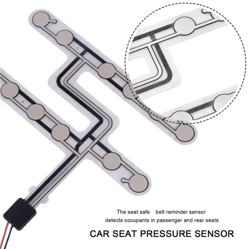 5X Universal Car Seat Pressure Sensor Safety Belt Warning Reminder Pad Occupied Seated Alarm Accessory A-A08Q