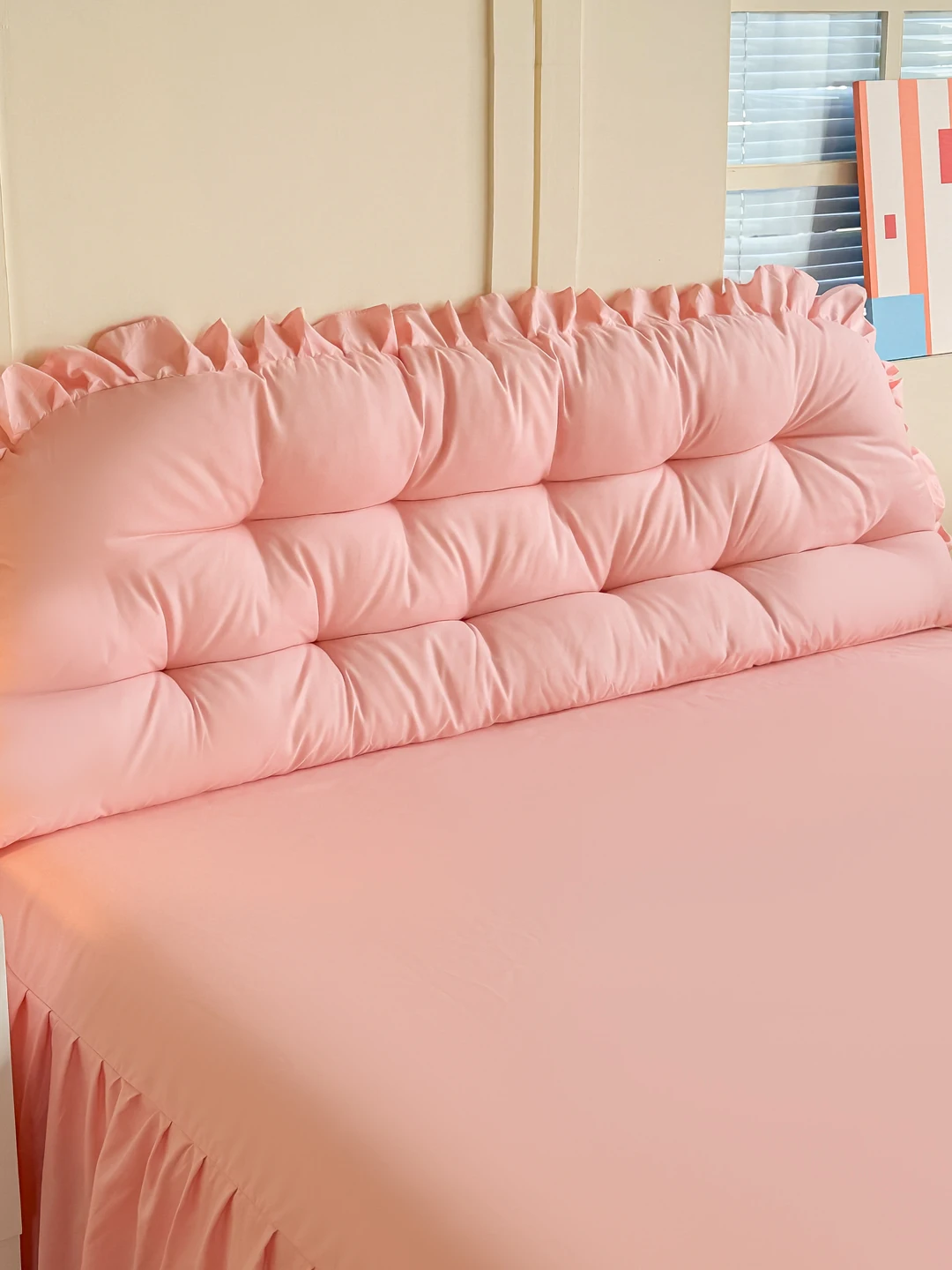 Princess Style Bedside Pillow Soft Cover Three-Wheel Car Shape Dormitory Bedroom Decorative Cushion Bedroom Decor Long Rectangle