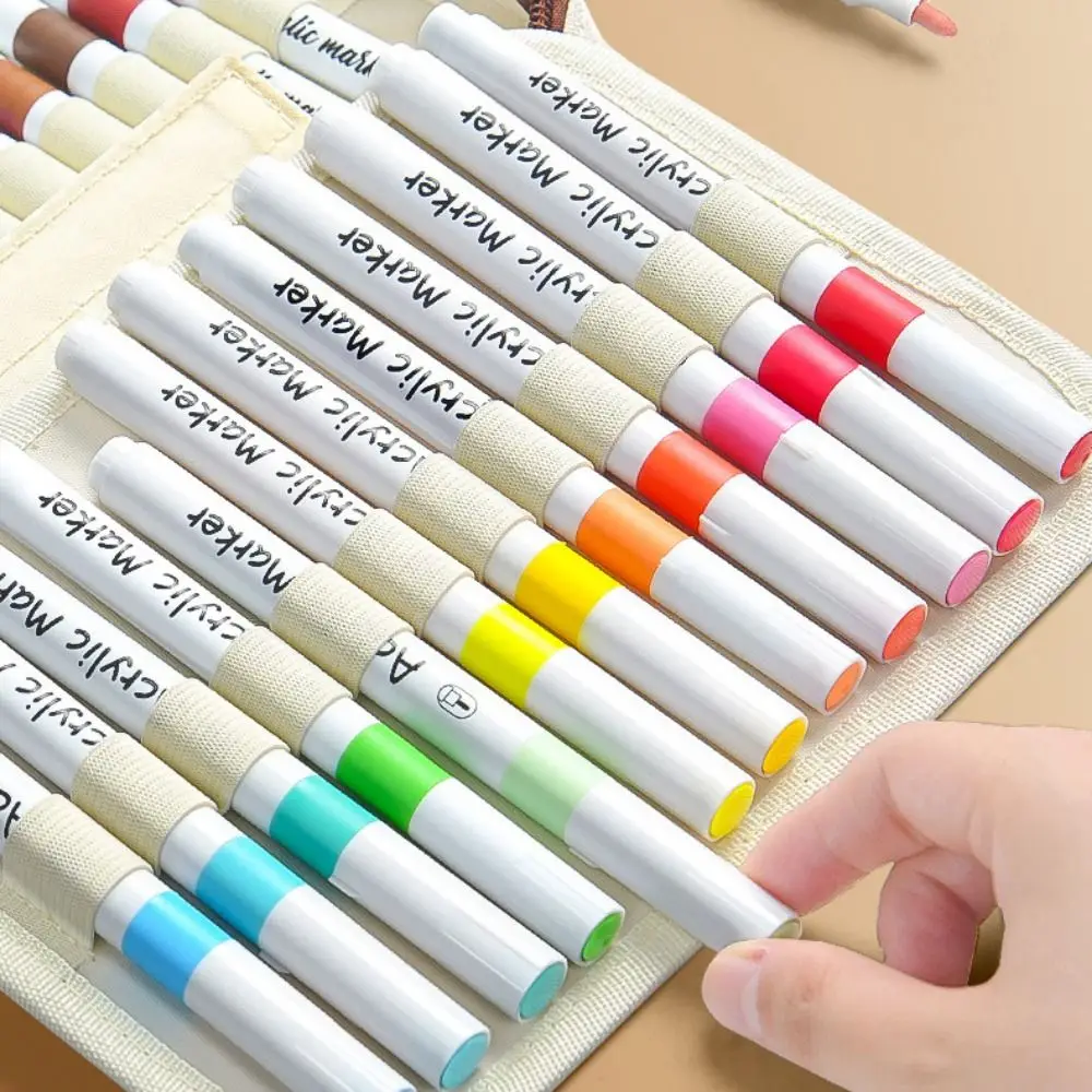 24/36/48/60/84/120 Fächer Marker-Stift-Aufbewahrungstasche Große Kapazität Reißverschluss-Stifttasche Abnehmbare Aquarellstift-Aufbewahrungstasche – Detail 7