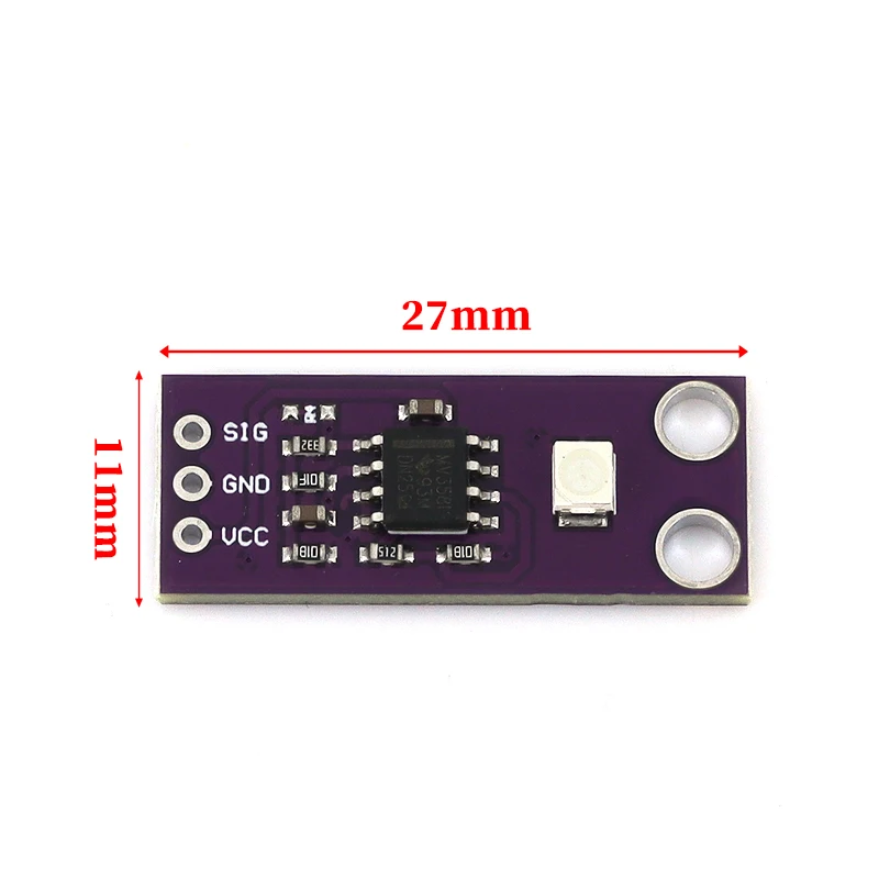 1/5/10Pcs GUVA-S12SD UV Sensor Module DC2.5V-5V High Sensitivity Solar Ultraviolet Intensity Detector for Environmental Monitori