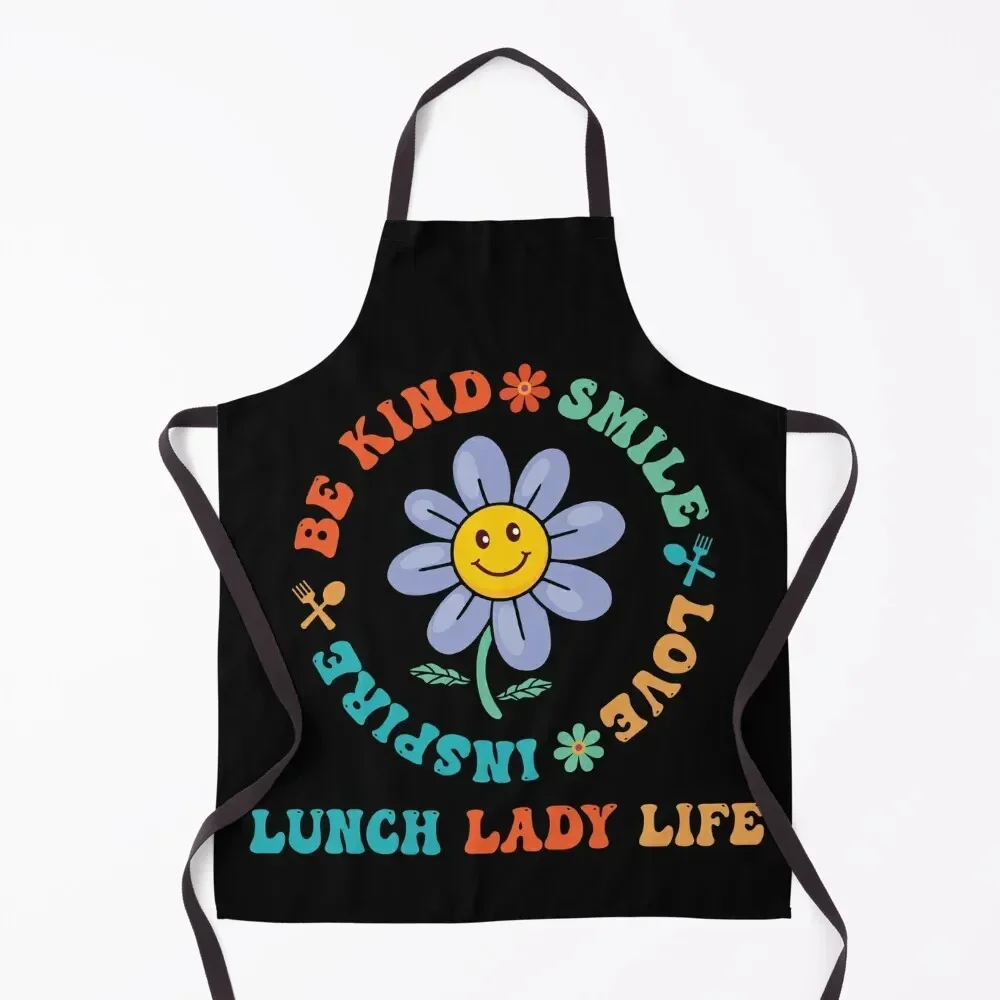 Lunch lady Apron beauty master Woman Work Kitchen Supplies Idea Goods kitchen girl Apron