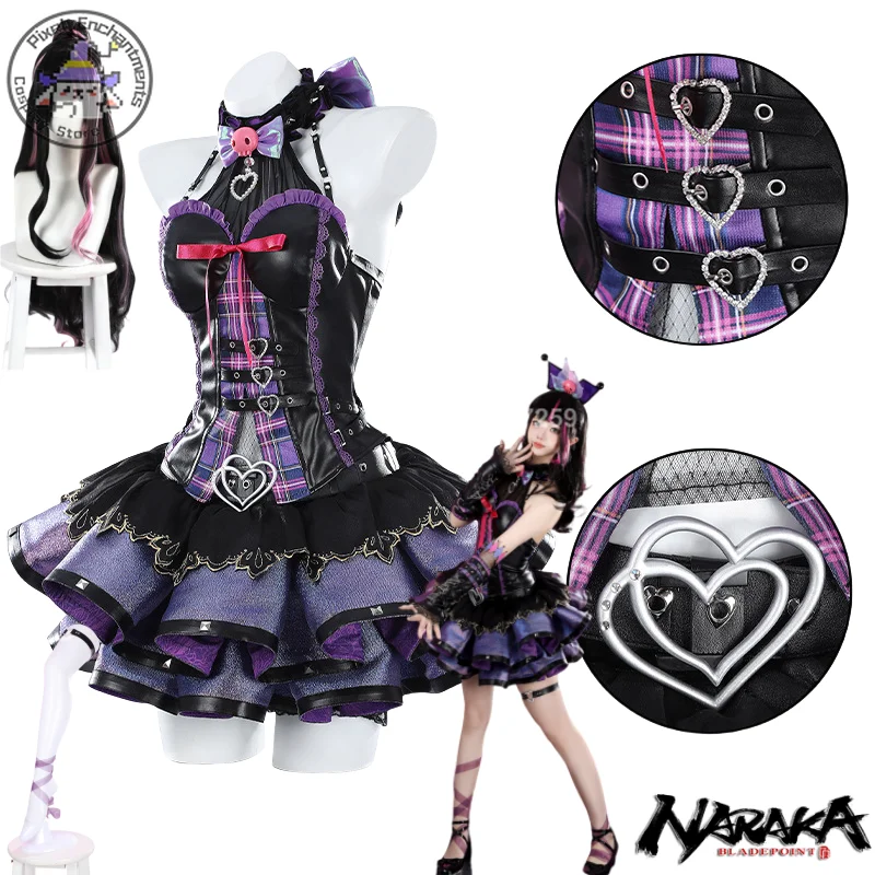 

Game Naraka: Bladepoint Yu Linglong Cosplay Costume High Quality Anime Dress for Women Girls Halloween Party Role Play Comic Con