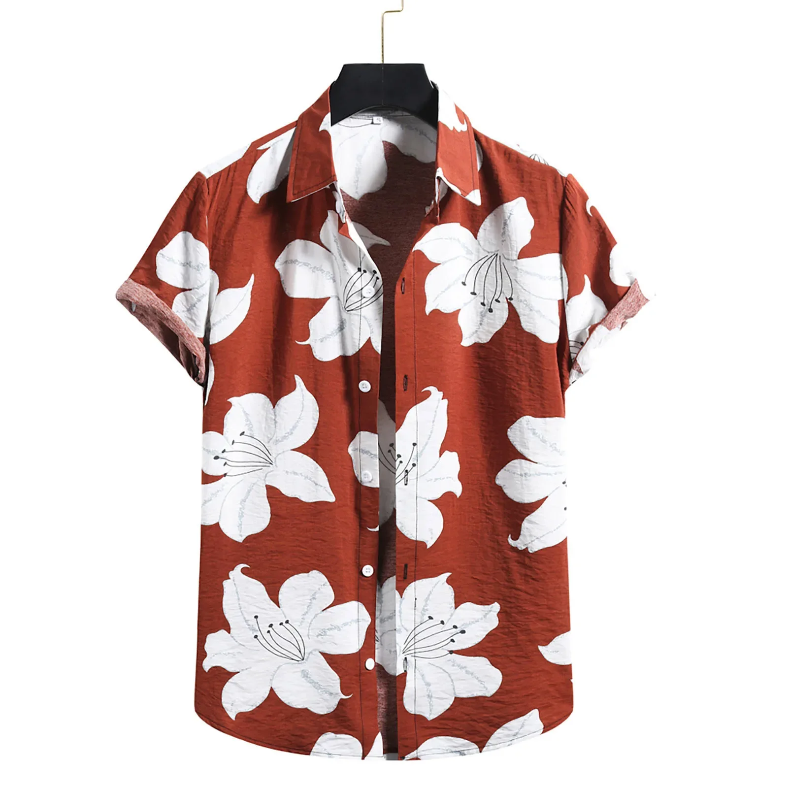 Camicia per uomo hawaiano Banana frutta Casual 3D stampato spiaggia manica corta marchio importato abbigliamento Plus Size Streetwear Vacation