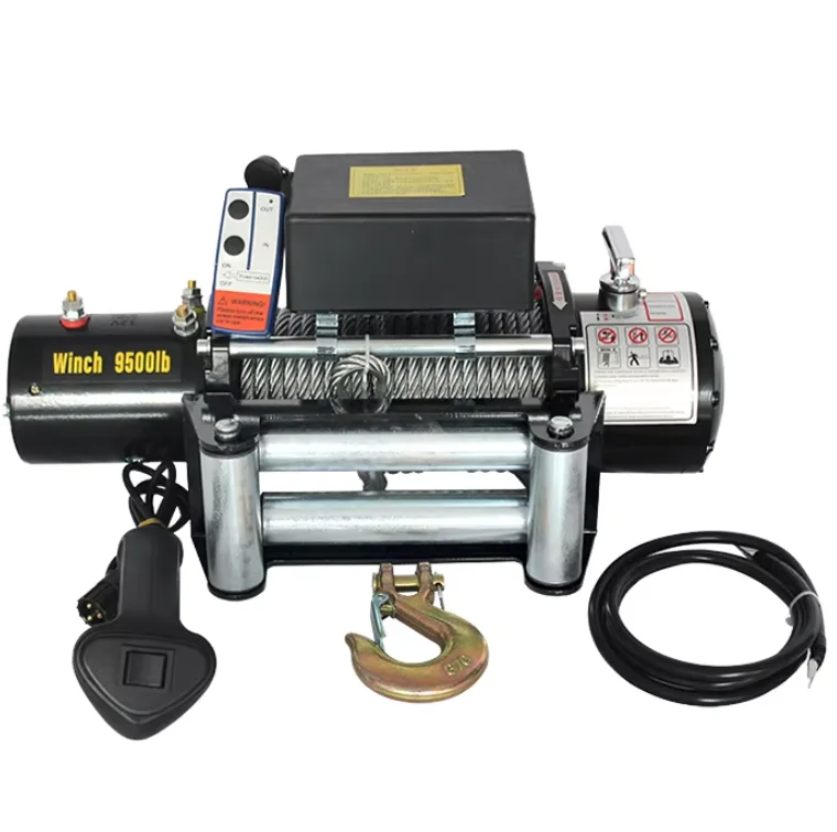 12000lb Electric Winch 12V/24V With Wireless Remote Control For Truck SUV ATV