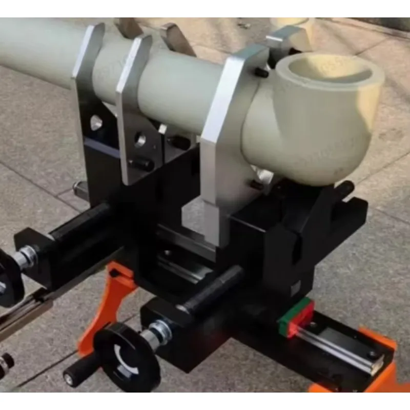 110mm Socket Fusion Welder for PPR PE PVDF Pipes - Portable Manual Butt Welding Machine Kit with JIG Tool 63mm To 110mm