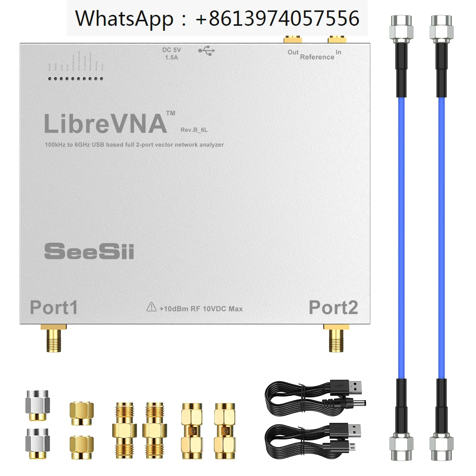 

Профессиональный анализатор NanoVNA jaringan VEKTOR 100 кгц-6 ГГц антенна USB penuh 2-Port dengan eksternal