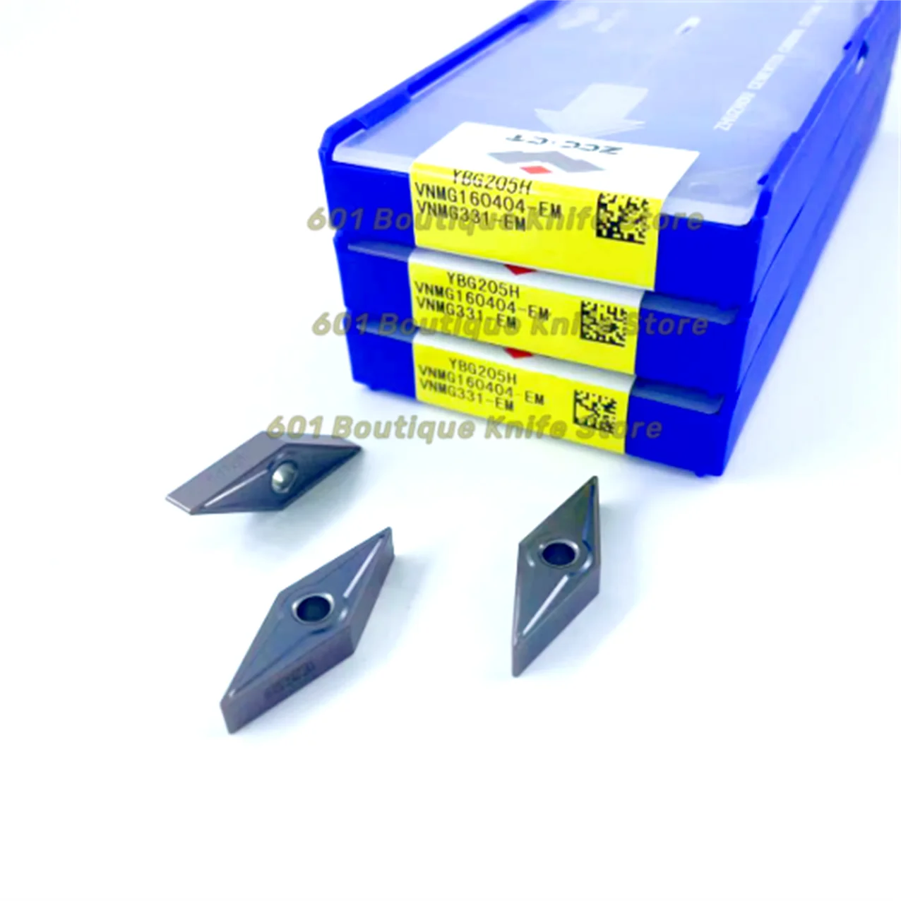 

Original ZCC CT VNMG 160404 VNMG160404-EM YBG205H Carbide Inserts Turning Tools Lathe Cutter