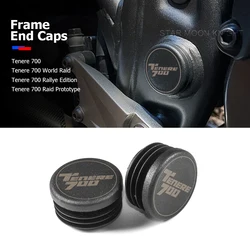 1 Pair Frame End Caps For YAMAHA TENERE 700 (2019-) World Raid （2022-）Rallye Edition （2021-）Raid Prototype （2022-）Accessories