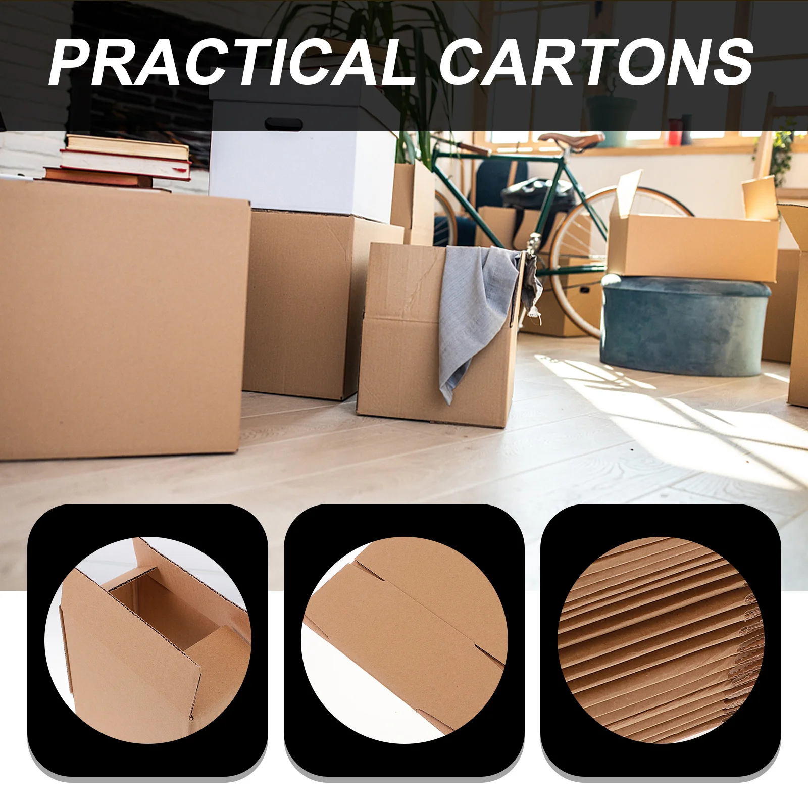 20Pcs Product Packing Boxes Environmentally Friendly Recyclable Material Ideal for Compact Item Storage and