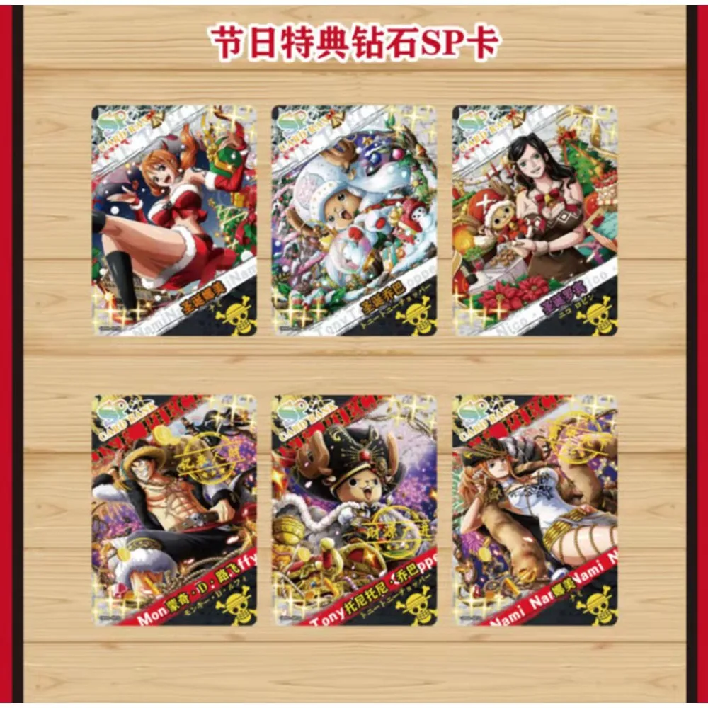 Original ONE PIECE Card For Child Don·Quixote Doflamingo Shanks Fantasy Adventure Anime Limited Game Collection Card Kids Toys