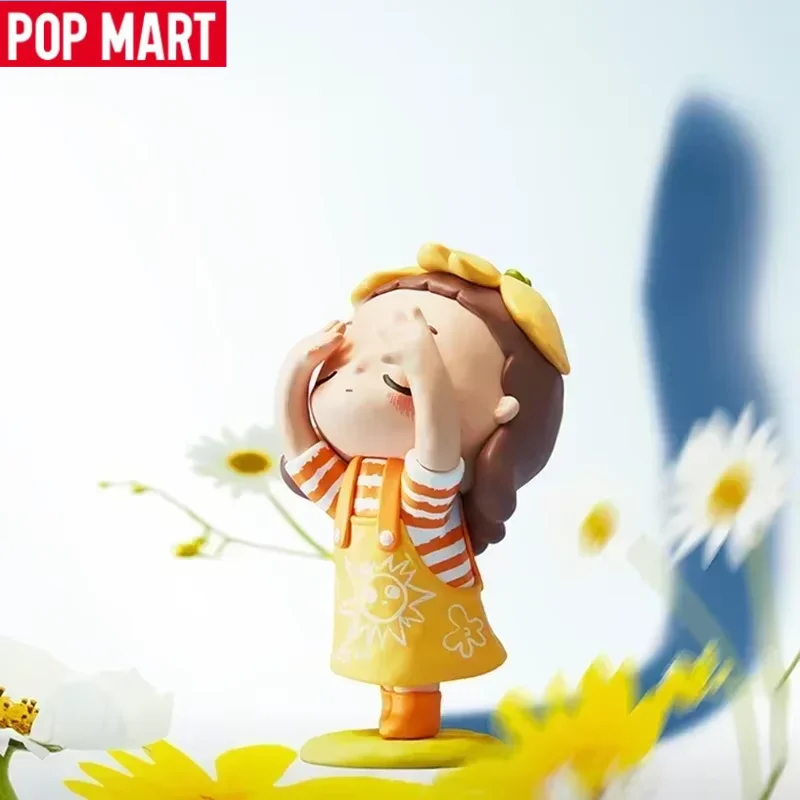 PopMart Nyota IK BEN DE SEIZOENEN Serie Blind Box Mystery Box Guess tas Origineel Meisje festival cadeau Leuke Anime figuren Ornament