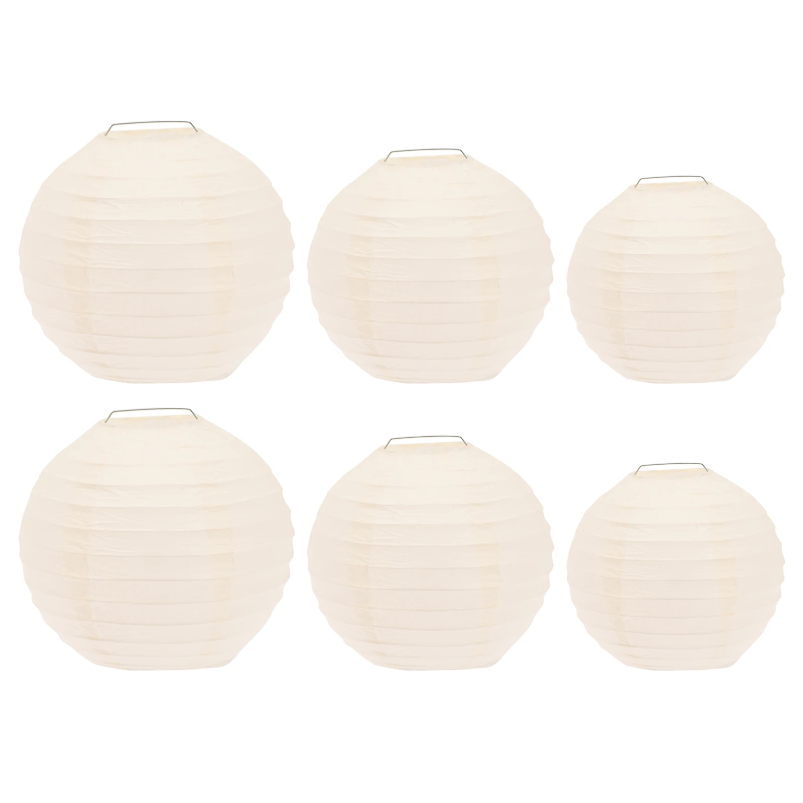

6 Foldable Diy Hanging Rechargeable Hanging naments Outdoor Decor Proper Scene Lantern Size DIY Paper Lantern Craft