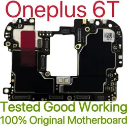Global Version Original Unlocked Motherboard for Oneplus 6T Good Work Fully Tested Circuit Plate Main Logic Board for Oneplus 6T