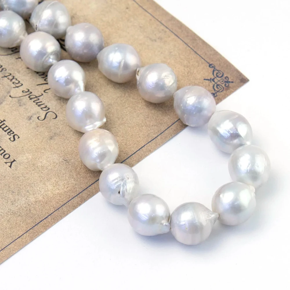 

13x15mm Bestseller Natural Freshwater Pearl Round Loose Pearl Beads for Jewelry Making DIY Charms Bracelet Necklace Earring