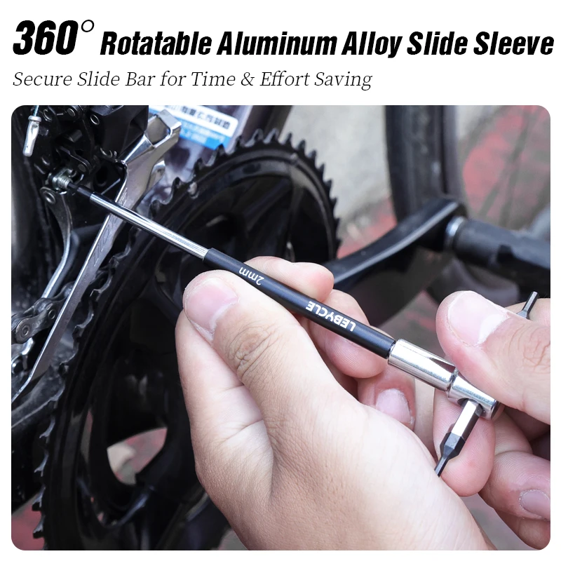 Bike handle sliding, hexagonal wrench set