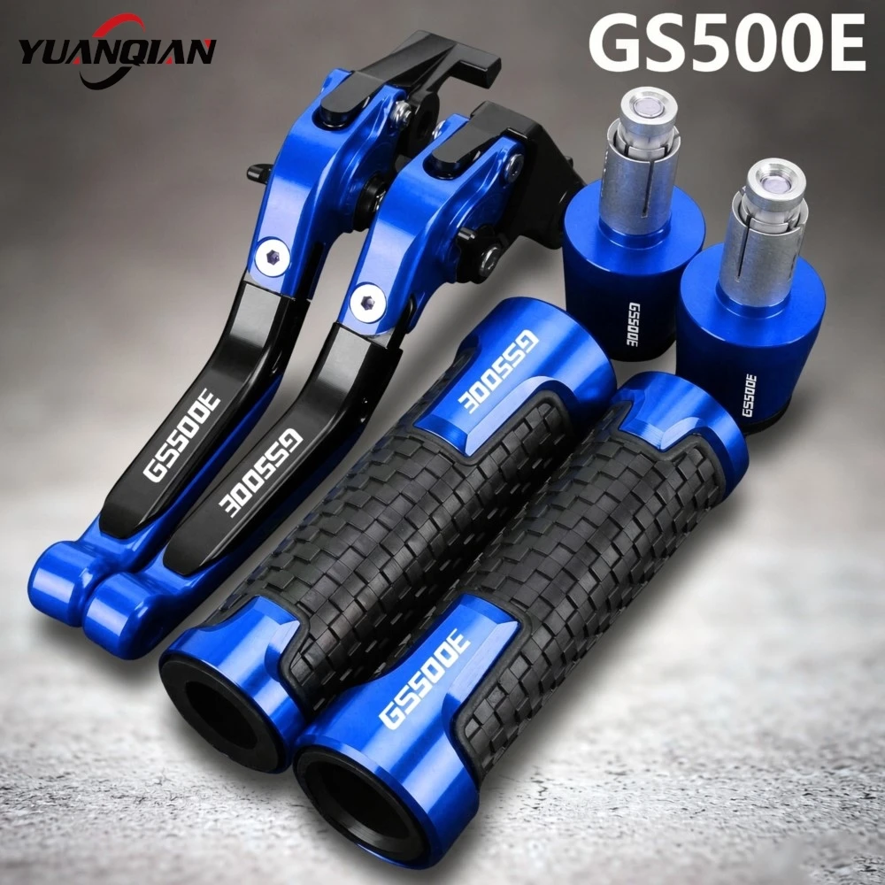For SUZUKI GS500E GS 500E GS500 E 1994 -1998 1997 1996 1995 Motorcycle Brake Clutch Levers Handlebar Handle Hand Grips Ends Cap