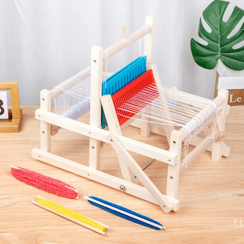 [YU] tisser multi-artisanat en bois Mini Machine à tricoter rotative bricolage métier à tisser à main Machine à tisser artisanat fait à la main pour adultes