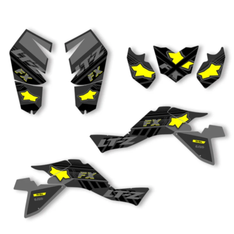 

Powerzone Custom Graphics Decals Stickers Kit For Suzuki Motorcycle LTZ400 KFX400 2009 2010 2011 2012 2013 2014 2015 001