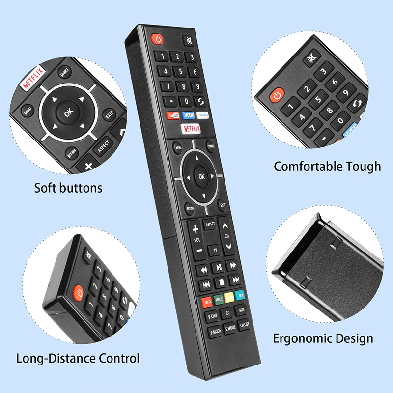 New Universal Remote Control For Westinghouse/Element Smart LED UHD 4K TV KY49C-178F ELSJ5017 WD32HBB101 WD40FB2530 WD39HB2108