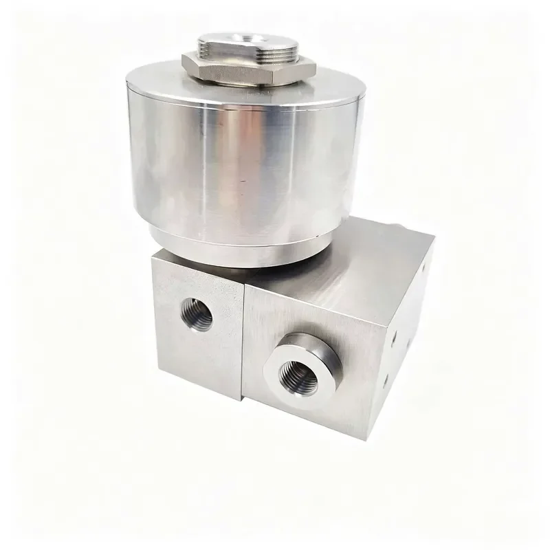 Stainless Steel Integrated Valve 1/4 Port Hydraulic Power OEM Ultra High Pressure Relief Device for Oil Gas Petrochemical