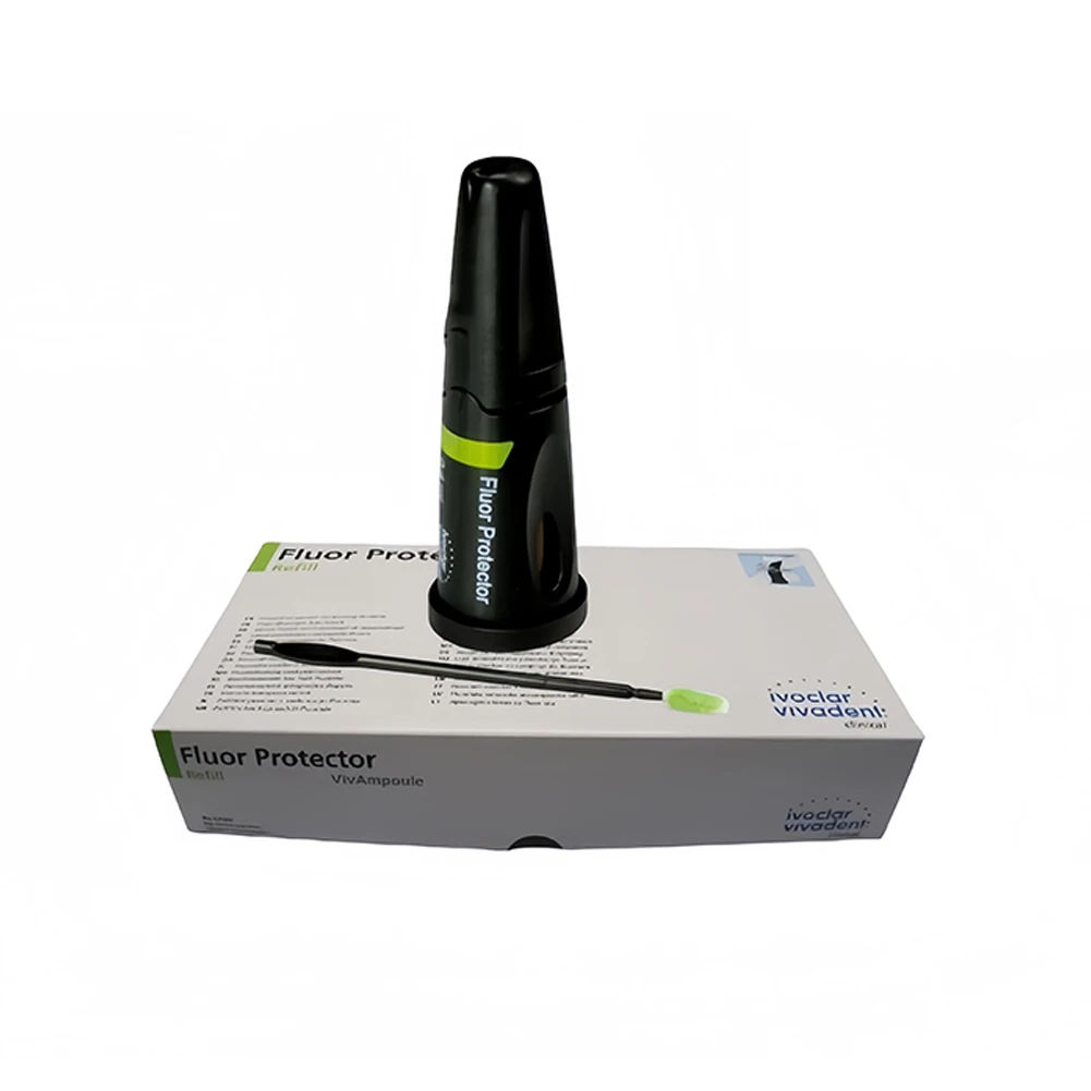 

0.4ml Dental Fluor Protector Ivoclar Vivadent Oral Care Tooth Fluoride Protective Varnish With Brush Anti Caries Agent Ampoule