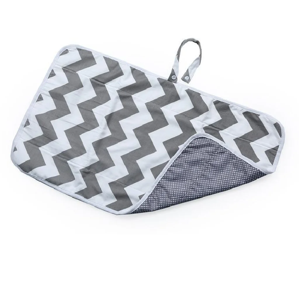 Suministros para el cuidado infantil, almohadilla impermeable para bebé de 60x35cm, cambiador de pañales impermeable portátil para bebé, cambiador plegable para bebés
