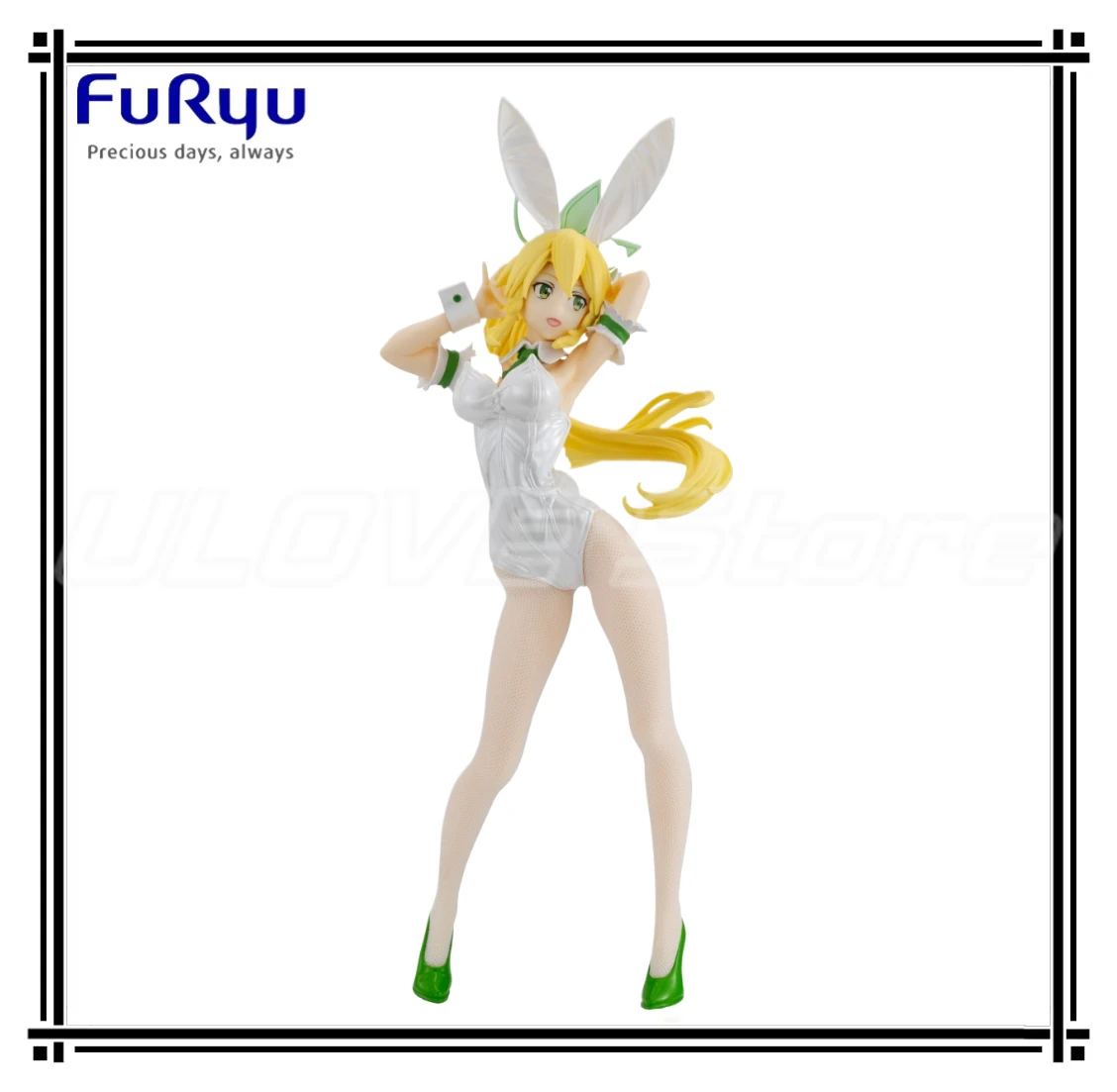 

In Stock Original FuRyu BiCute Bunnies Figure Sword Art Online Leafa Animation Figure Model Collection Gift Ornaments