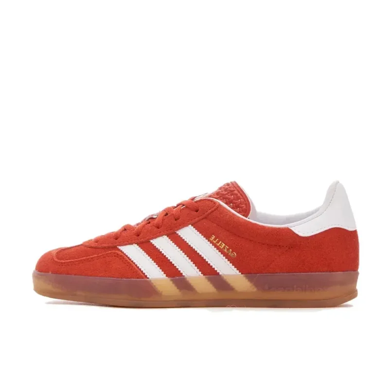 Adidas Original GAZELLE INDOOR low-top boardshorts comfortable wear-resistant non-slip men's and women's models Orange