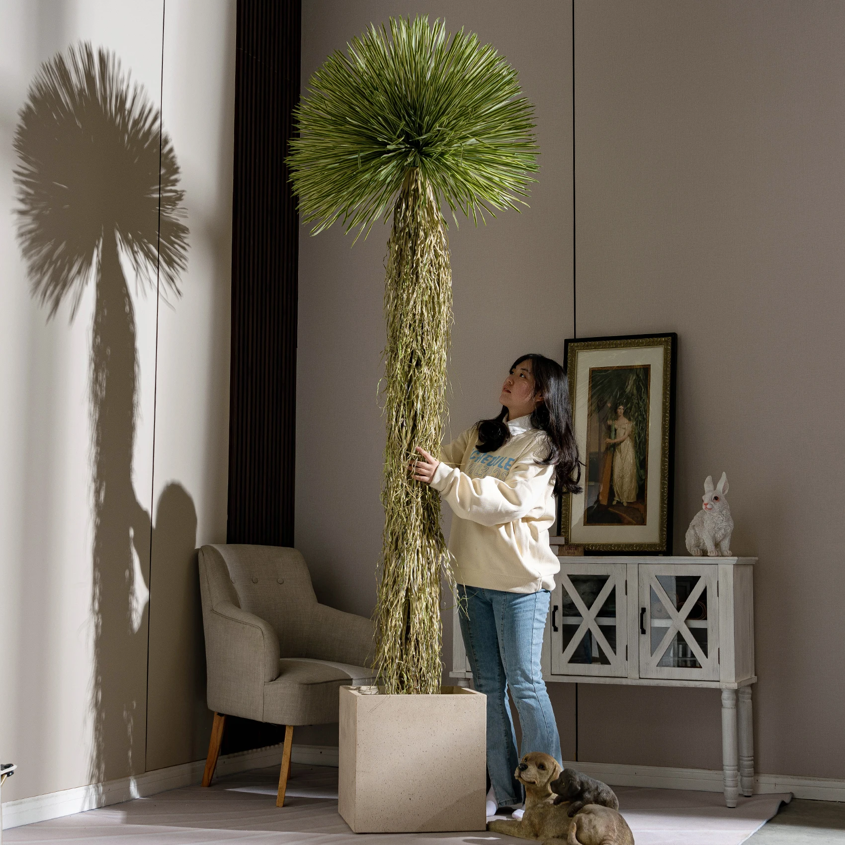 Pohon Dracaena Rumput Buatan R - Christmas Tree Artificial ulasan dan harga