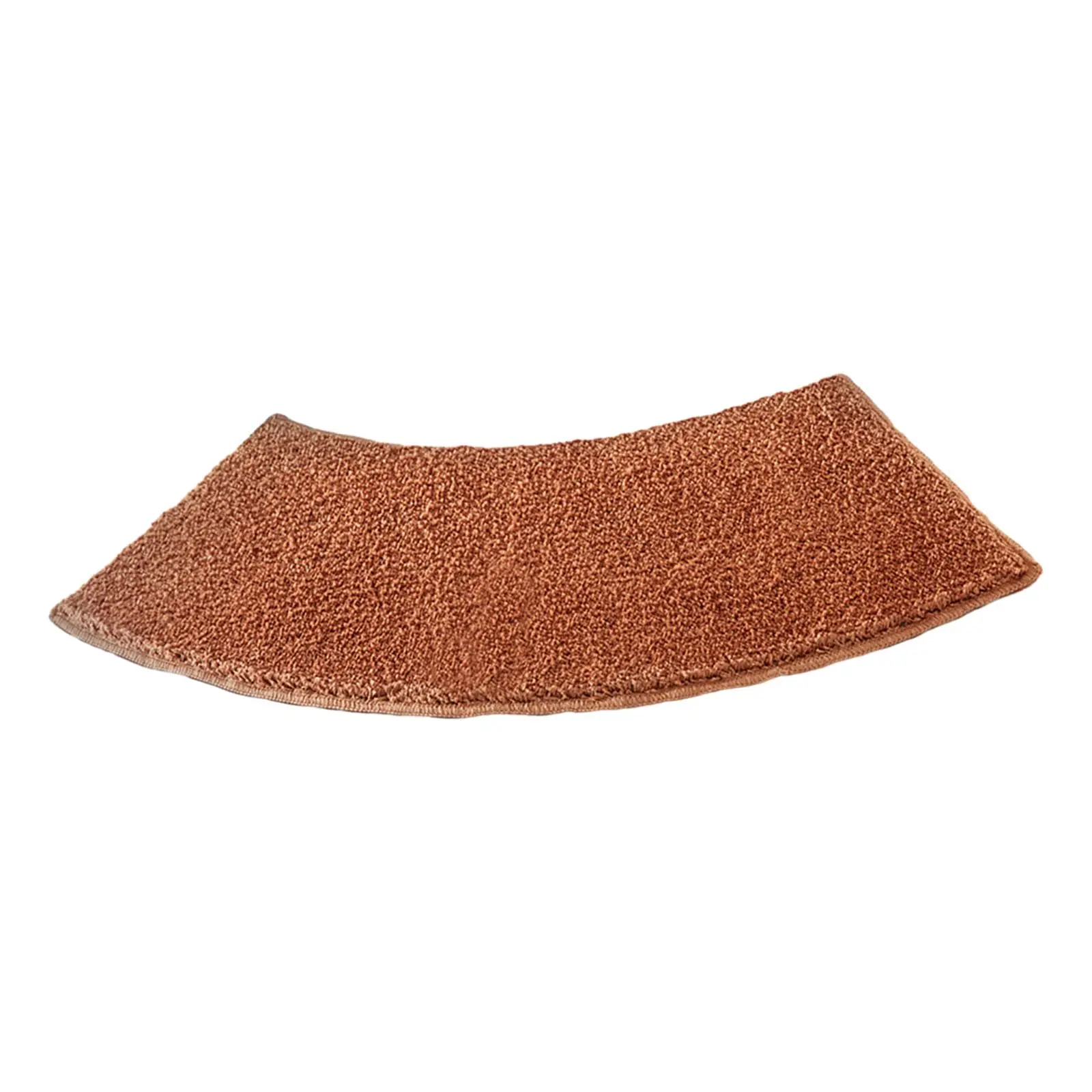 Bath Rug Plush Bathroom Carpet Toilet Rug Shower Bath Mat Curved Bath Mat for Bathroom Shower Living Room Laundry Room Tub