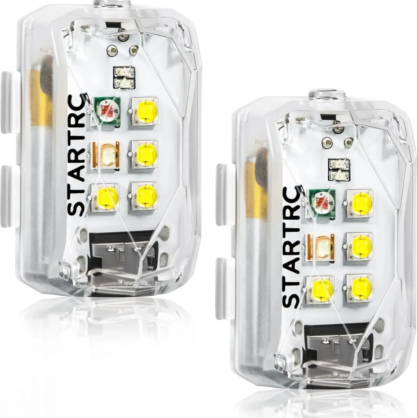 Lumière stroboscopique LED universelle 2 en 1, lampe volante de nuit, Mini Signal d'avertissement cl