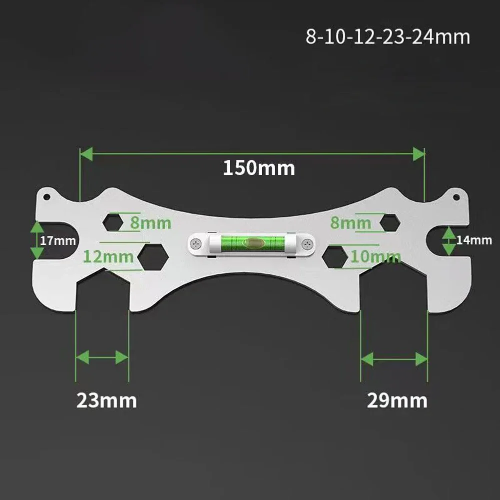 

Plumbing Tool Versatile Use Lightweight Design 19*5.8*0.25cm Plumbing Repair Tool Shower Installation Tool Manual