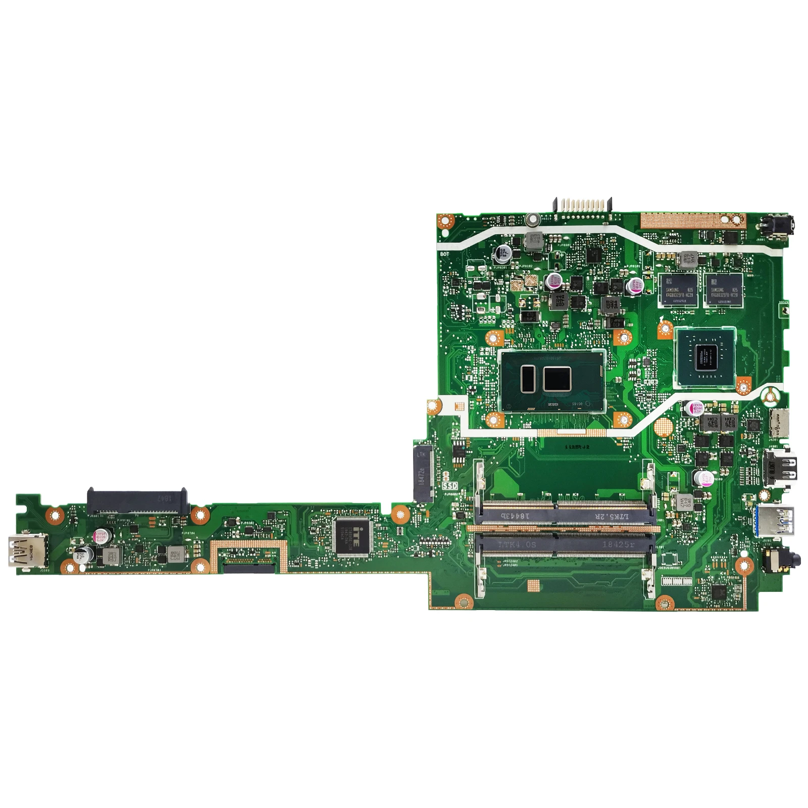 AKEMY X407UBR 메인보드 ASUS X407UAR A407U F407U X407UF 마더보드 CPU I3 I5 I7 7/8세대 DDR