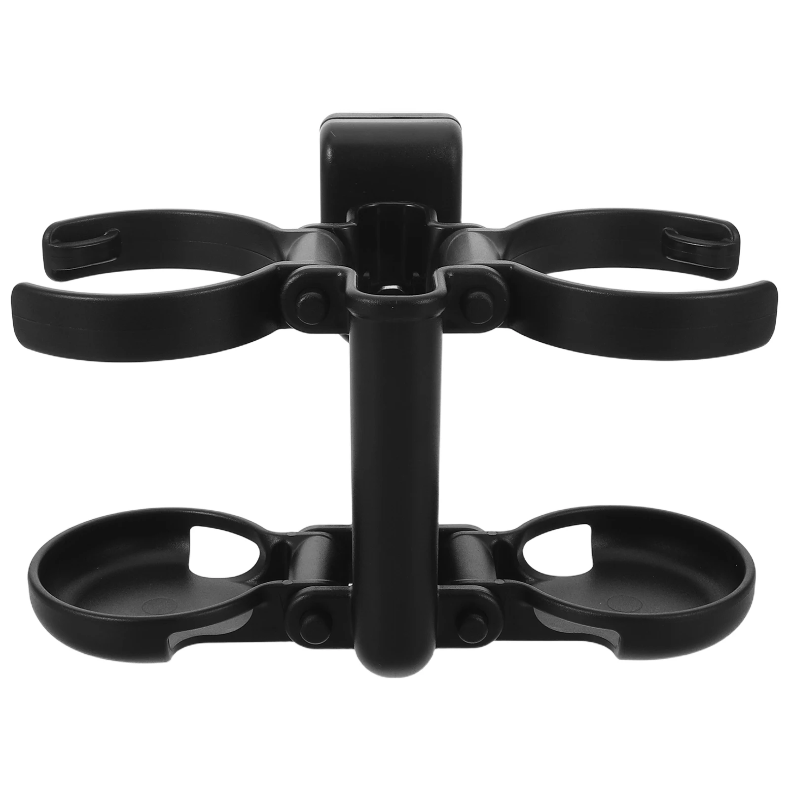 

Universal Stroller Cup For Pram Drink Bottle Organizer Folding Water Bottle Holder Attachable For Walkers Wheelchairs Black