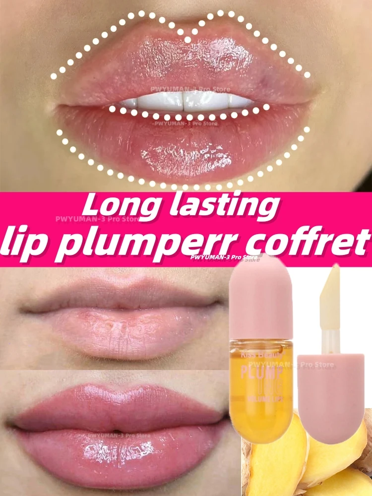 Long Lasting Lip Plumper Oil Instant Volumising Enhancer Lip Serum Collagen Lips Volume Increases Lipgloss Sexy Cosmetic