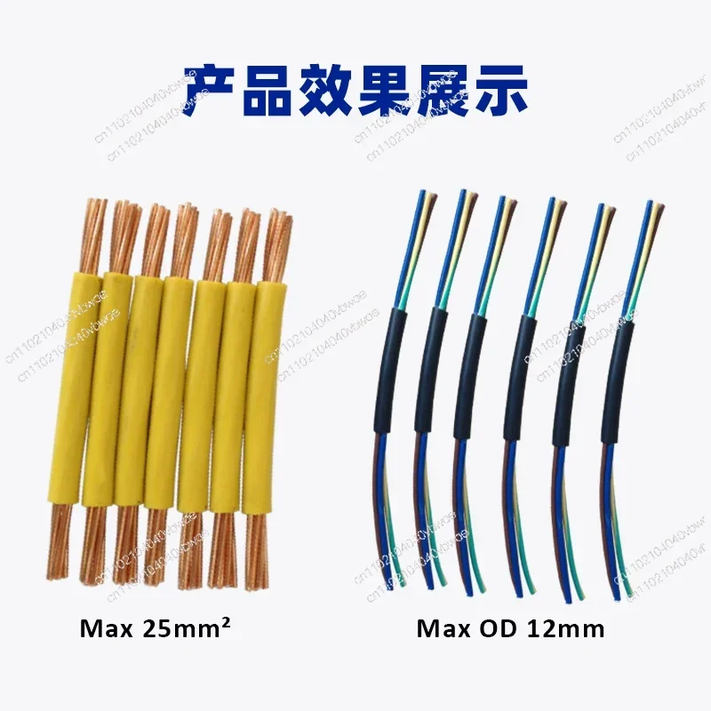 Automation manufacturer Short and fine wire cutting machine Peeling machine Single and double wire harness equipment