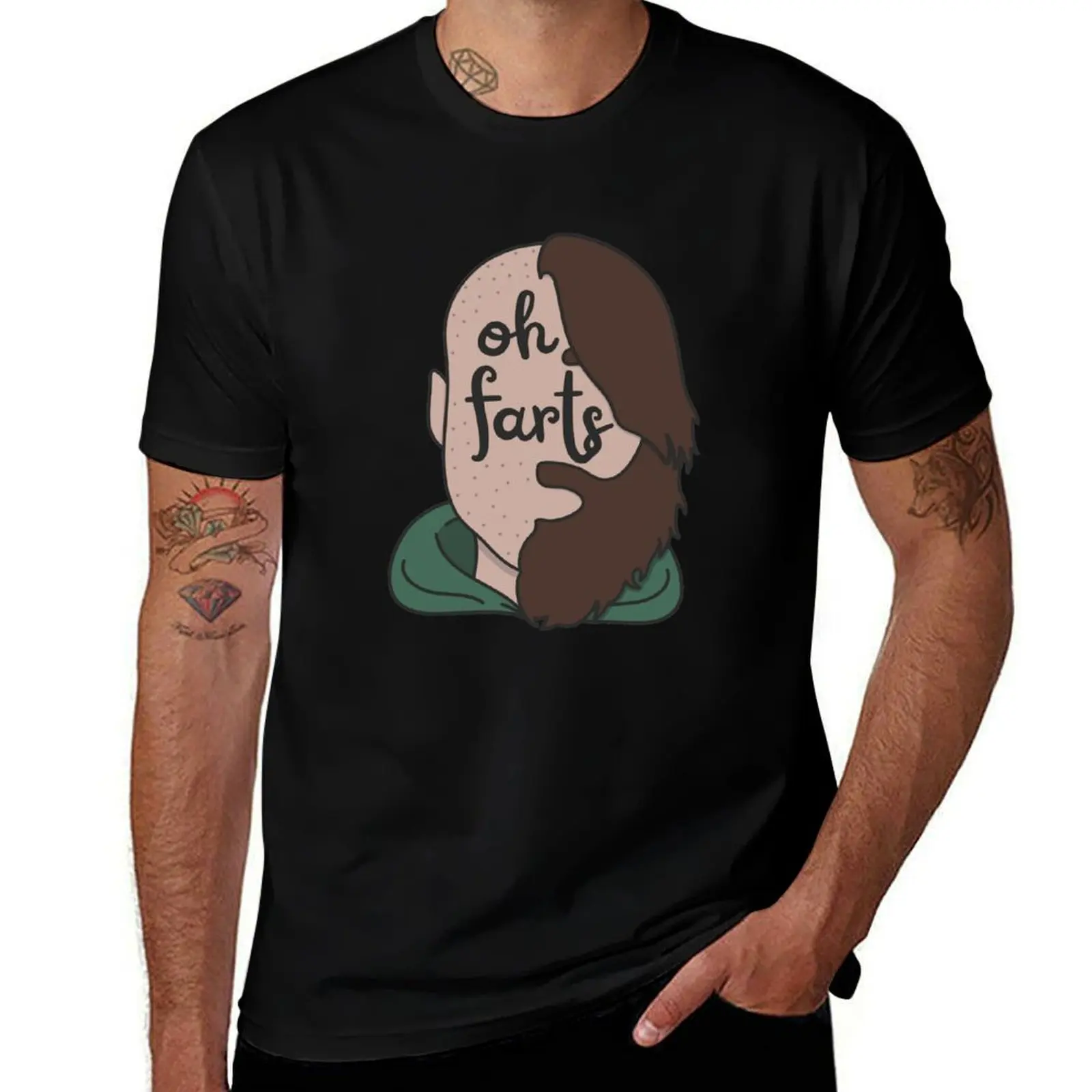 Oh Farts | Last Man On Earth Tandy T-Shirt Anti-Perspiration Workout Top