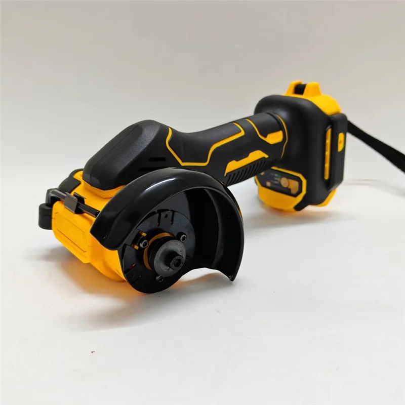 

ABGH-Compact 3-Inch Cordless Angle Grinder For 20V 18V Battery, Mini Electric Polishing And Grinding Machine