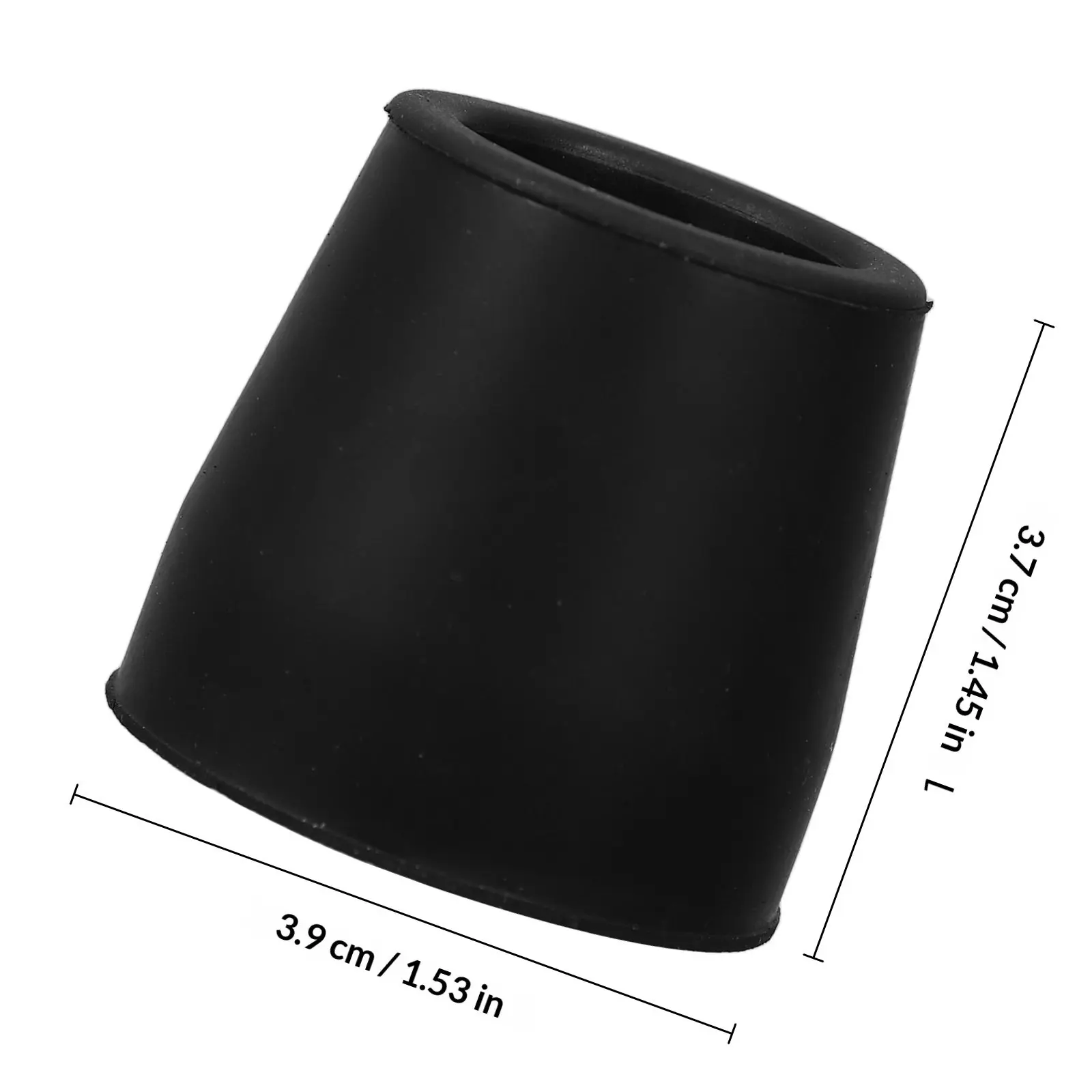 4Pcs Rubber Walker Tips Replacement Nonslip Foot Covers for Walking Sticks Chairs Tables Furniture Floor Protectors Elderly