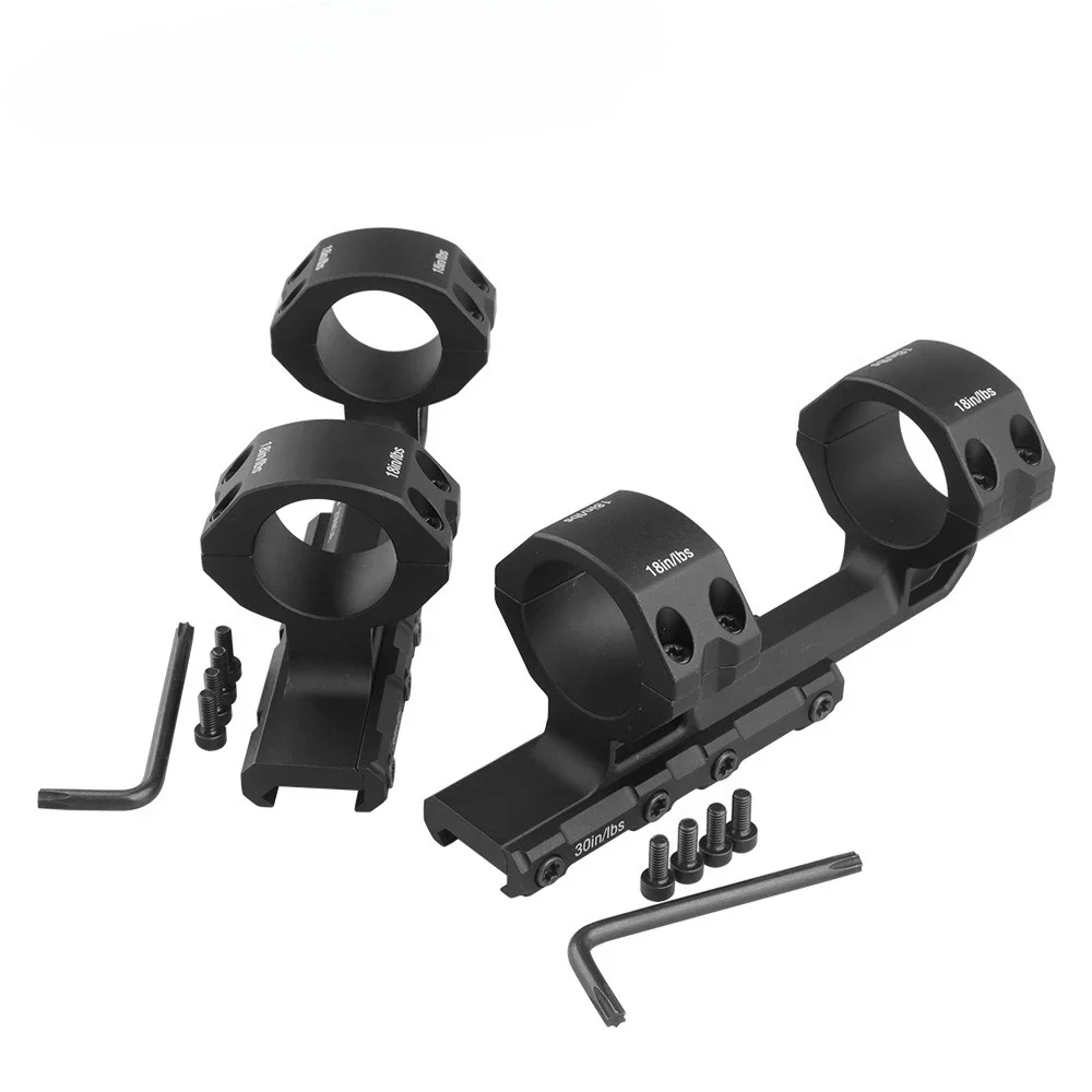 Support de portée 30mm 34mm, une pièce en porte-à-faux, Rail de 21mm, optique tactique, Base de montage de vue Laser, pistolet jouet, lunette de visée, support à double anneau