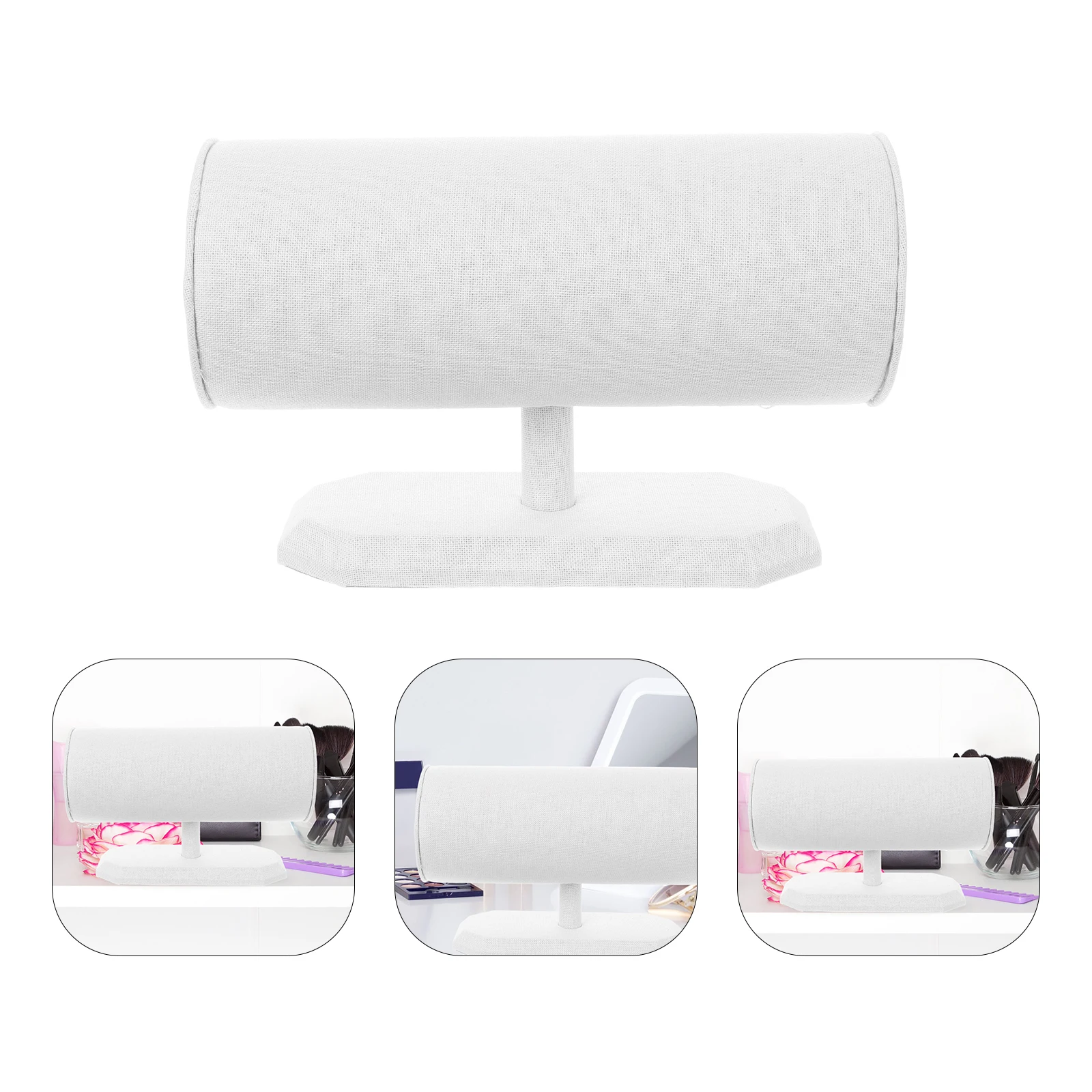 Linen Hoops Rack Hairbands Headwear Storage Organizer Display Frame Accessory Holder Durable Quality Simple Fashion