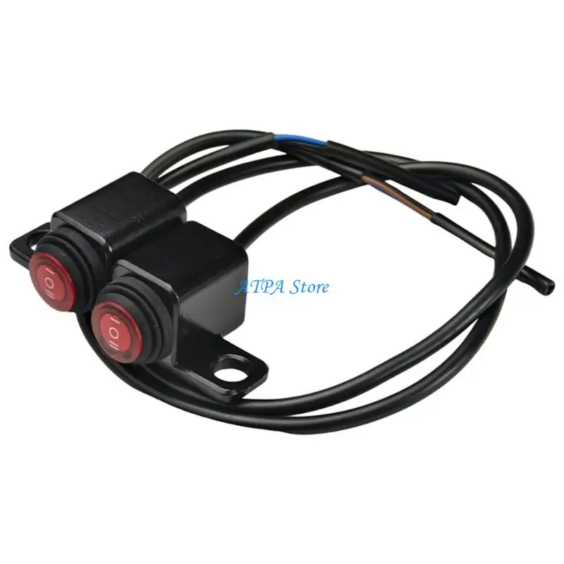 

U13C Motorcycle Lighting Control Switches Heat Resistant Designs Control for Bikes