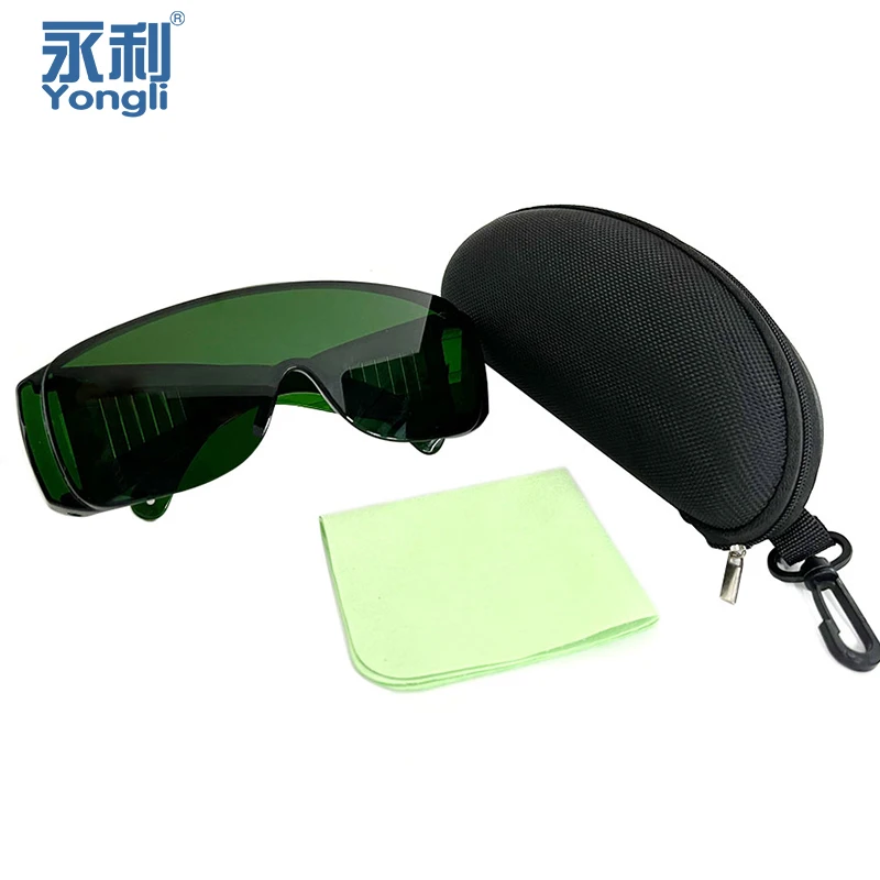 

Yongli Glasses Goggles 1064NM Laser Light Protection Safety For Fiber Laser Marking Machine Laser Cutting Welding Safety Glasses