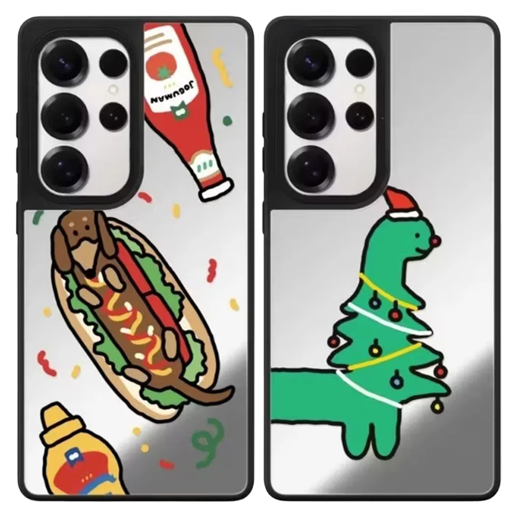 6040338 Mirror Magnetic Case: Compatible with Samsung Galaxy S23 U S24U S25 S26 Ultra S25+ S26 Plus Shell