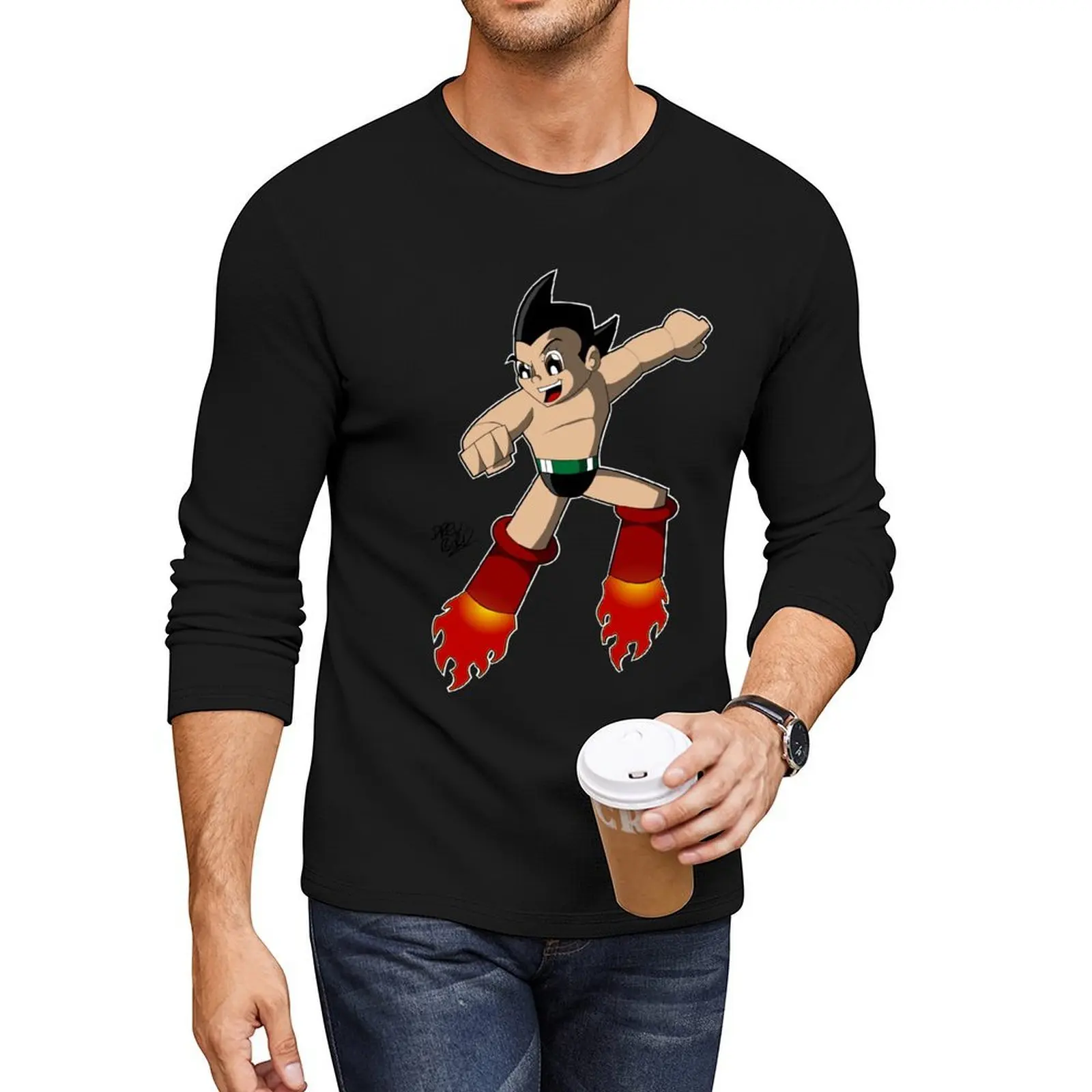 

Astro Boy Long T-Shirt sweat shirt black t shirts sublime t shirt cute clothes men clothes