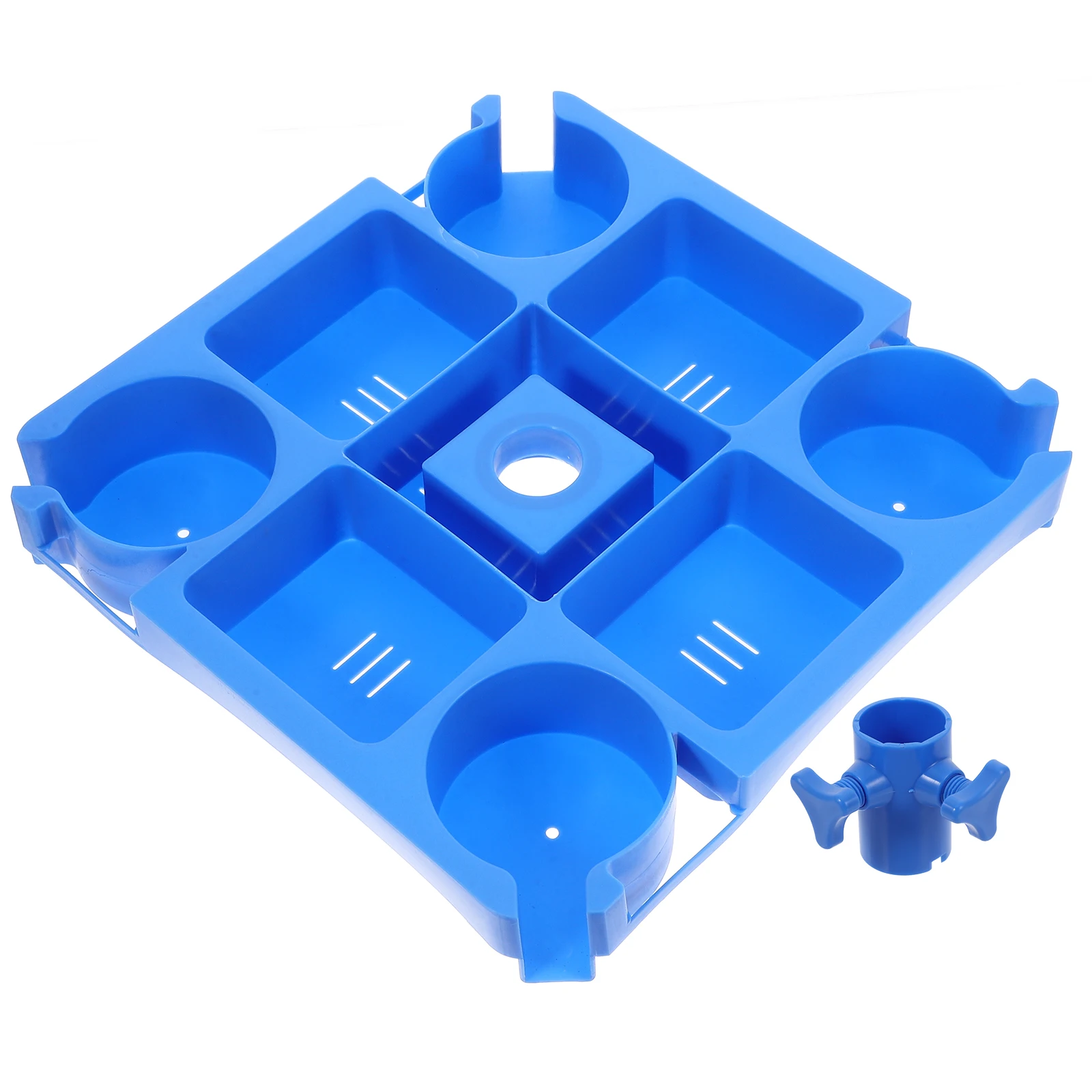 

Beach Chair Drink Cup Holder Lightweight Portable Outdoor Umbrella Table Tray Stand Swimming Pool Snack Summer Patio Beach Cup