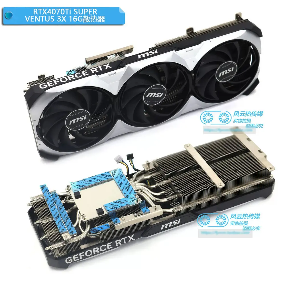 

New the Cooler Radiator for MSI RTX4070Ti SUPER VENTUS 3X 12G 16G Graphics Video Card